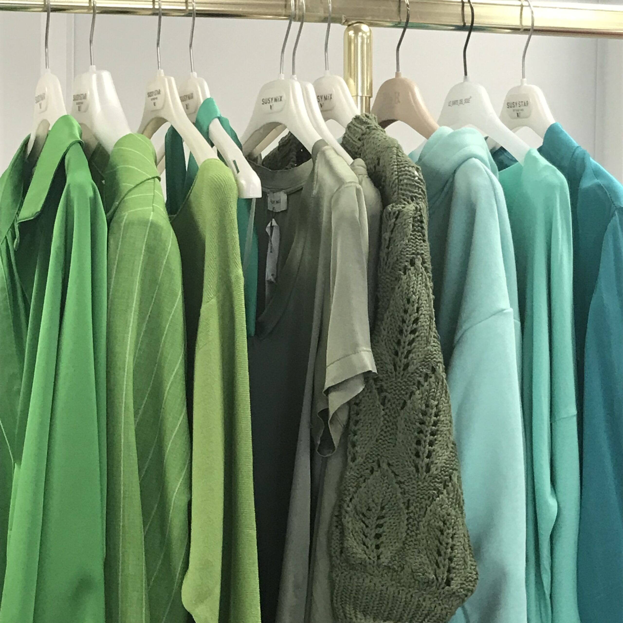 Verschillende tinten groen